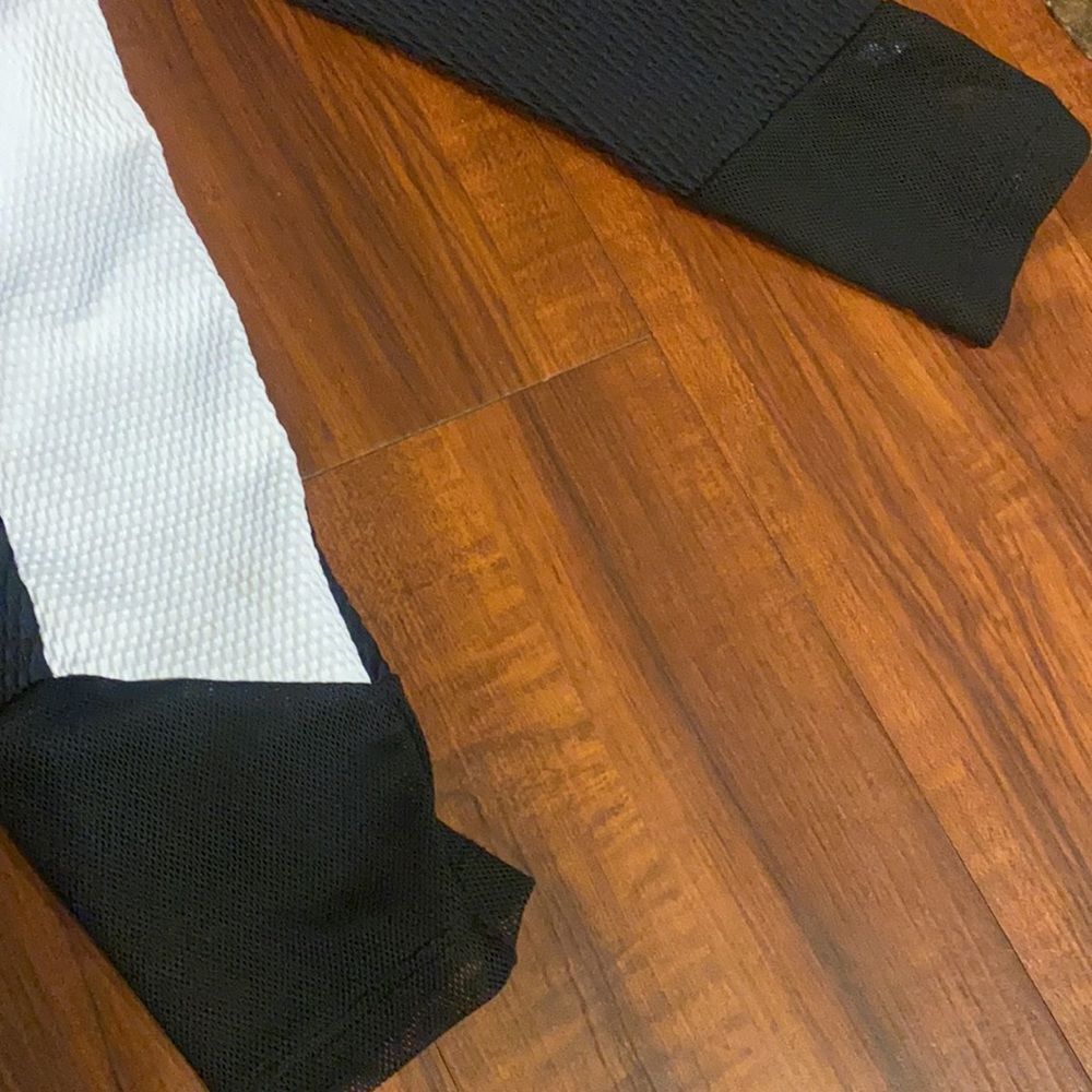 Cropped Planet Blue Legging Ribbed Black & Small - Picture 6 of 6